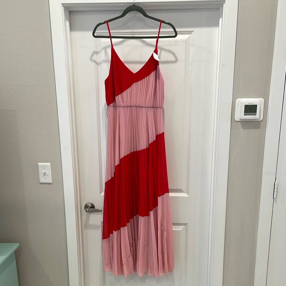 Alice + Olivia Rozlin Pink Red Size 8